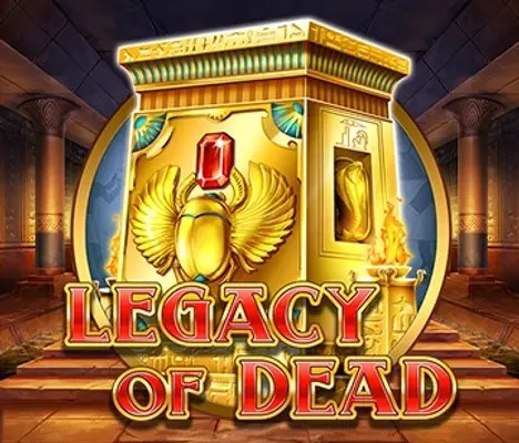 Legacy of Dead casino game by Play’n GO – featured logo at National Casino